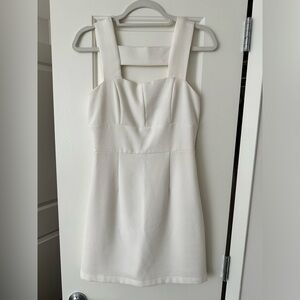 C Luce White Cutout Mini Dress Size:S